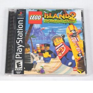 LEGO Island 2 The Brickster's Revenge PS1 PlayStation 1 Game Retro good